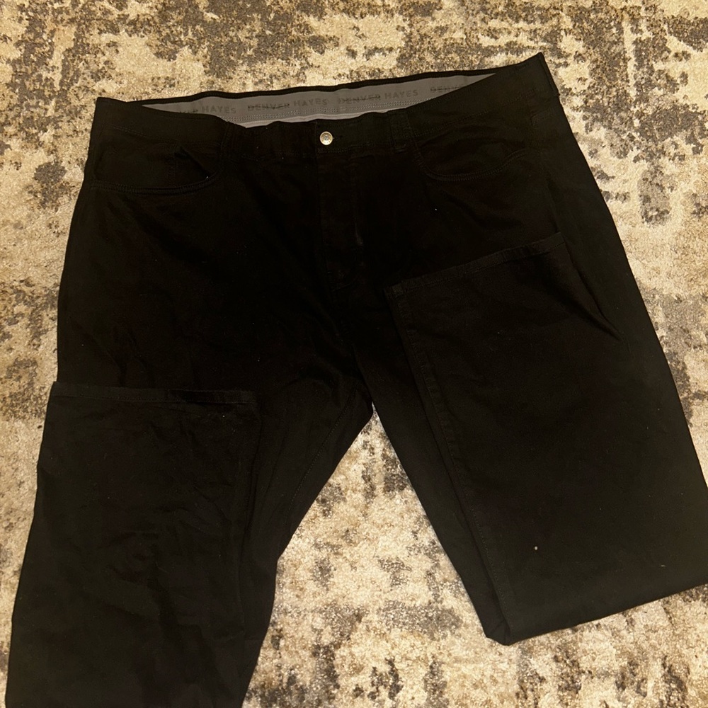 Denver Hayes Black Men's Trousers